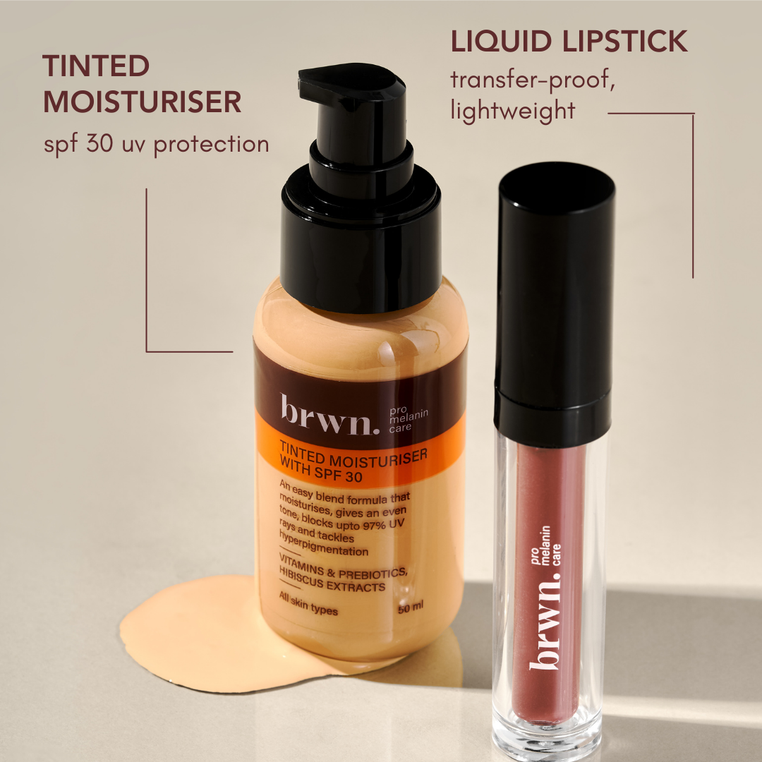 All Day Duo | Tinted Moisturiser SPF30 + Liquid Lipstick