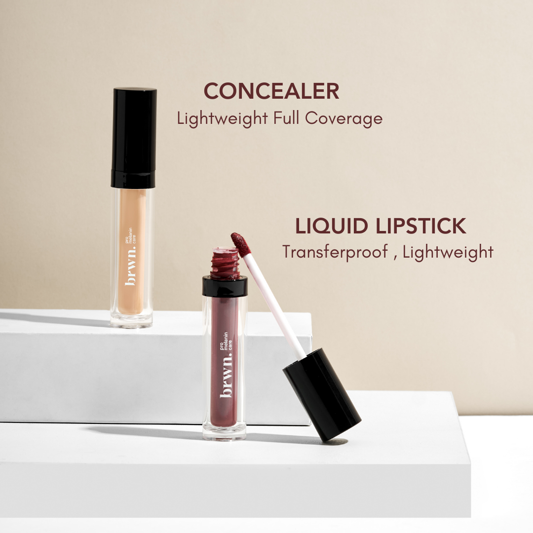 Kiss n Cover Kit | Concealer + Liquid Lipstick