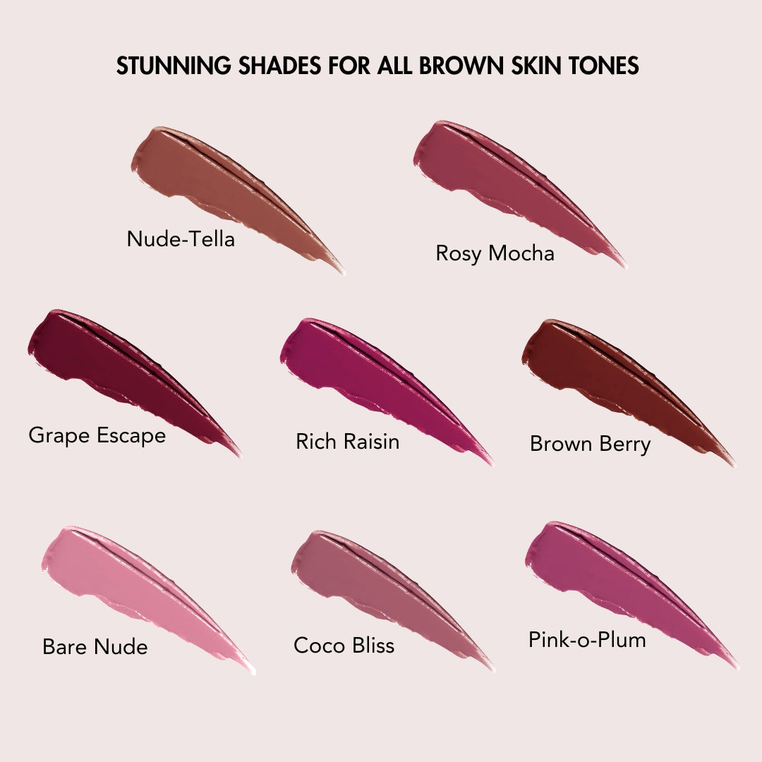 Buy Brwn Liquid Lipstick | Transfer proof - Brwn