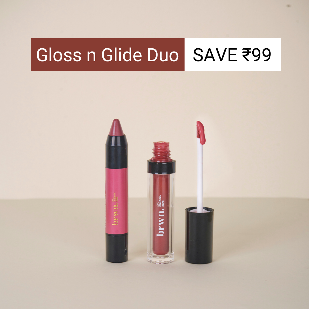 Gloss and Glide duo| Lip gloss + Lip crayon